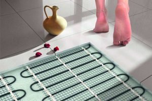 problems in clean floor heating pipes