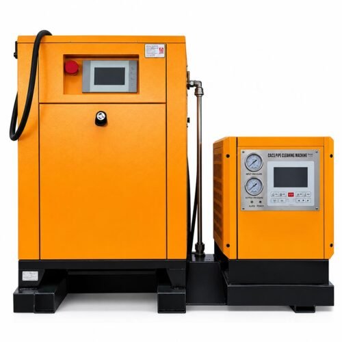 Industrial pipe cleaning machine for professional pipeline cleaning projects