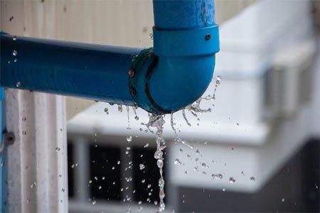 most common water leak cause