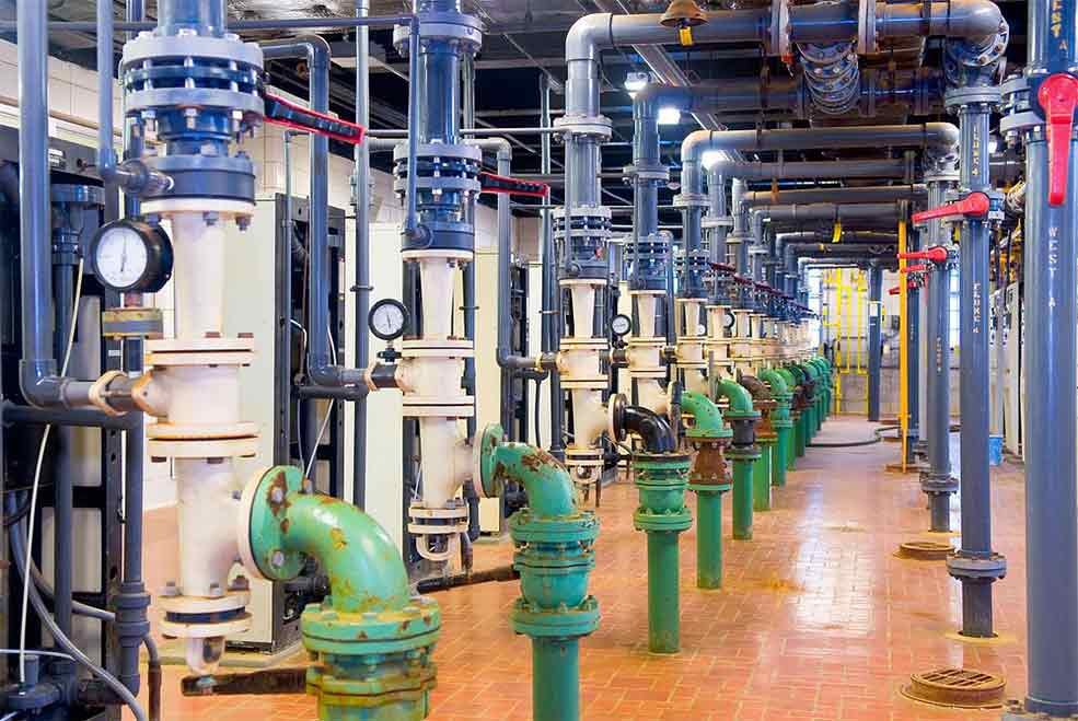 commercial water supply pipes