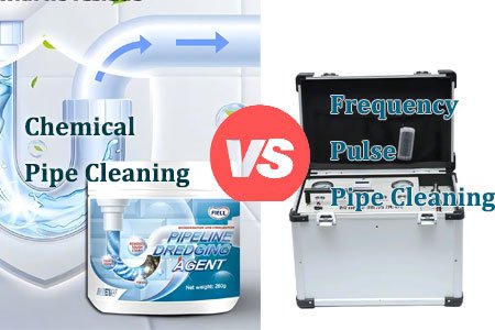 chemical pipe cleaning vs high frequency pulse pipe cleaning