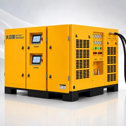 Dual-Channel Pulse Water Pipe Cleaning Machine for Large Buildings