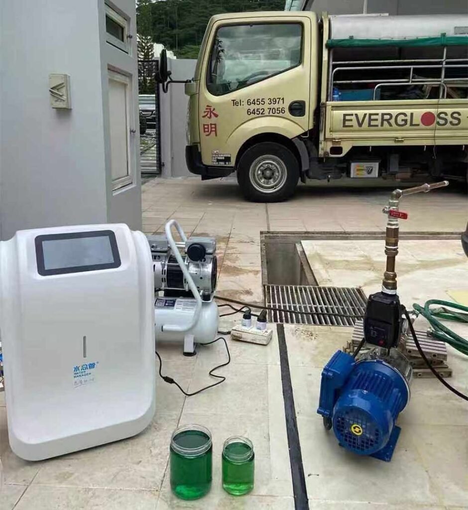 Professional water pipe cleaning business in India