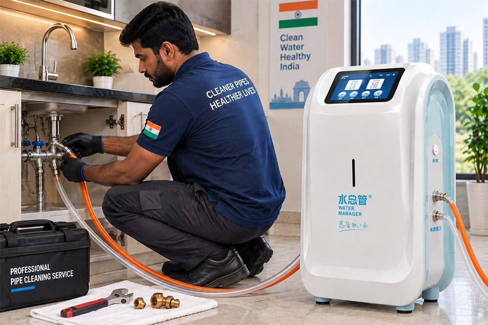 water pipe cleaning machine price india