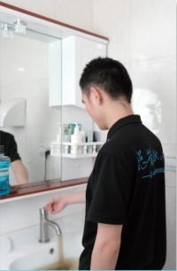 high frequency pulse water pipe cleaning